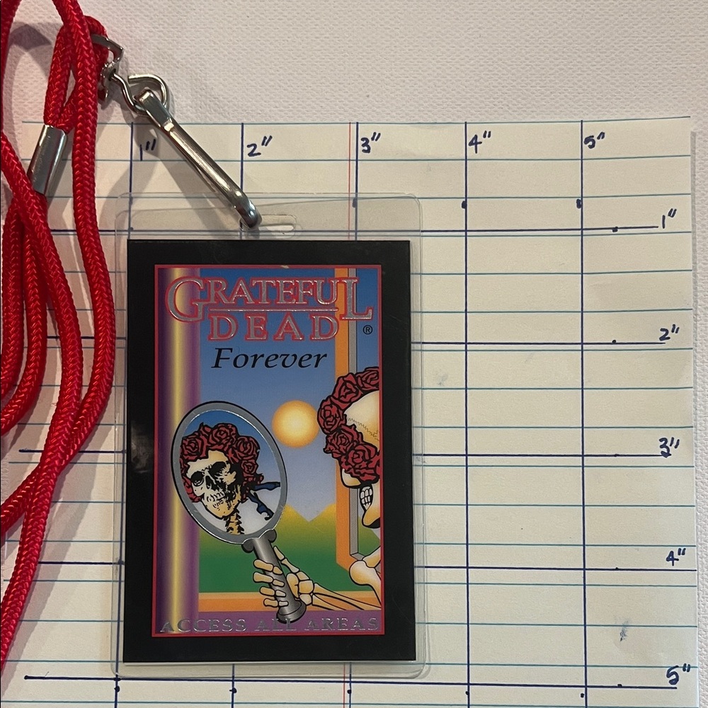Grateful Dead Forever Access All Areas with Lanyard (JACKET NUMBER 2803)
